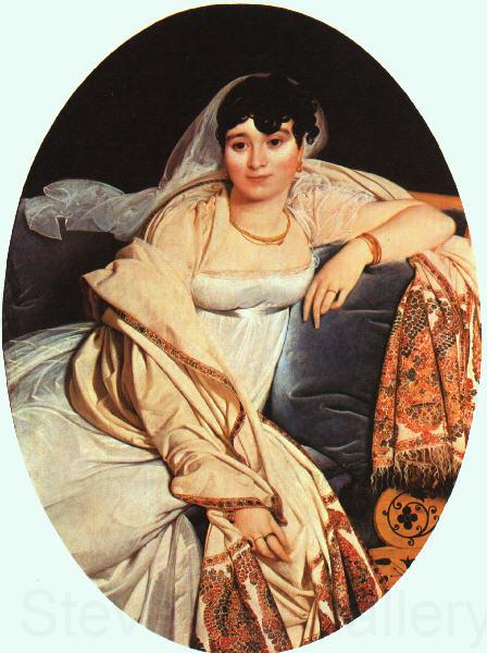 Jean-Auguste Dominique Ingres Portrait of Mme.Riviere